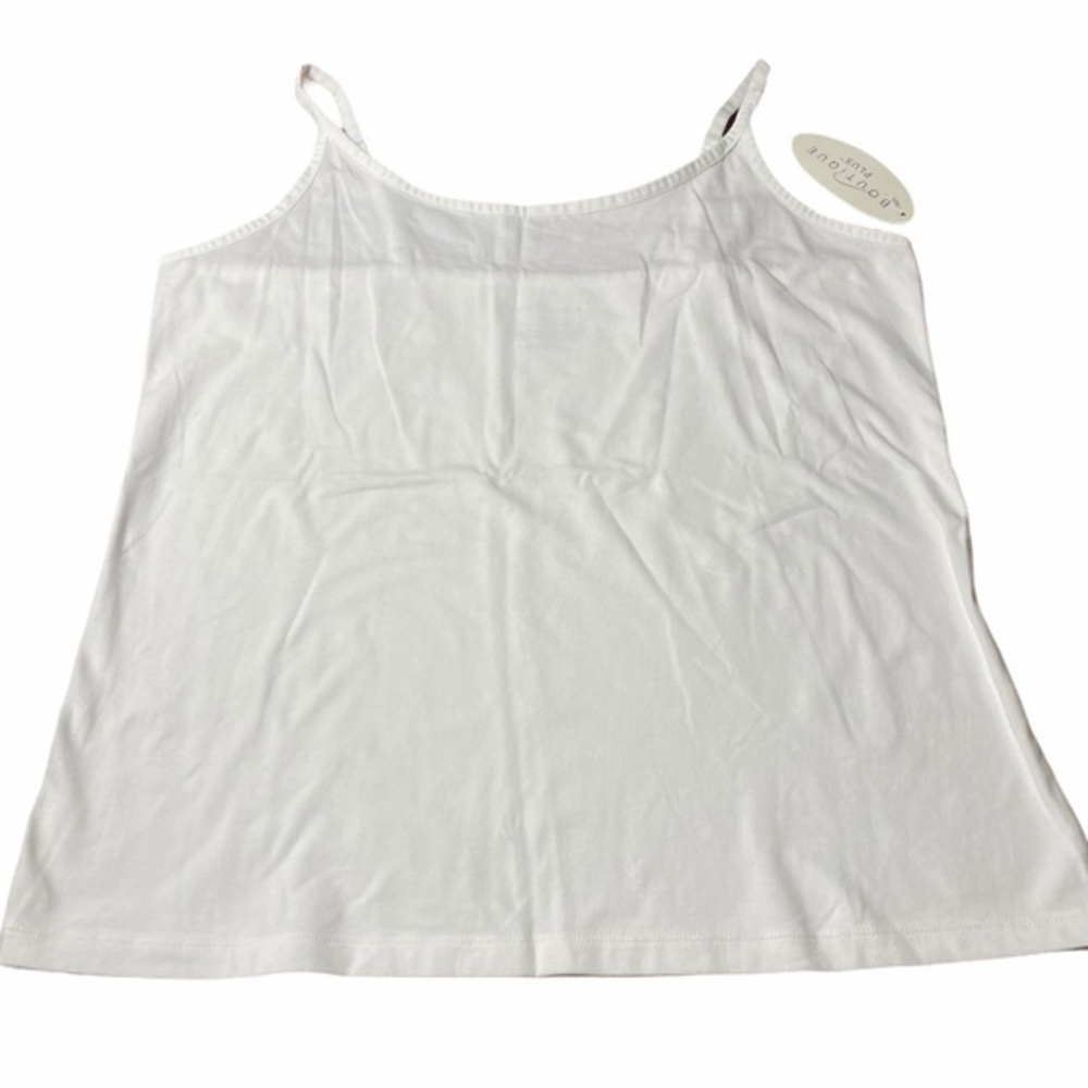 Boutique Tank Top White Women NWT